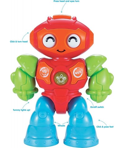 Lights n' Sounds Robot Lights up and Makes Sounds Poseable Robot Engages Imagination and Fine Motor Skills for Ages 12 Months...