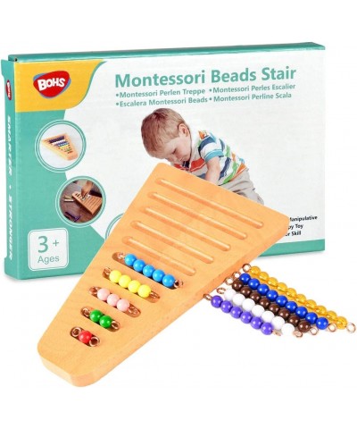 Montessori 1-10 Bead Stair with Holder - Montessori Math Manipulatives Materials - Preschool Learning Educational Toys $21.71...