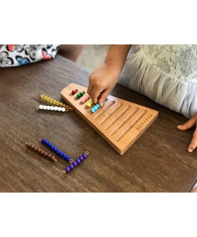 Montessori 1-10 Bead Stair with Holder - Montessori Math Manipulatives Materials - Preschool Learning Educational Toys $21.71...