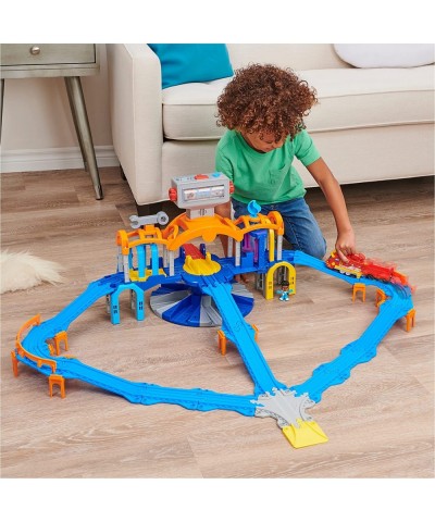 Mighty Express Mission Station Playset with Exclusive Freight Nate Toy Train Lights and Sounds $64.45 Play Figure Playsets