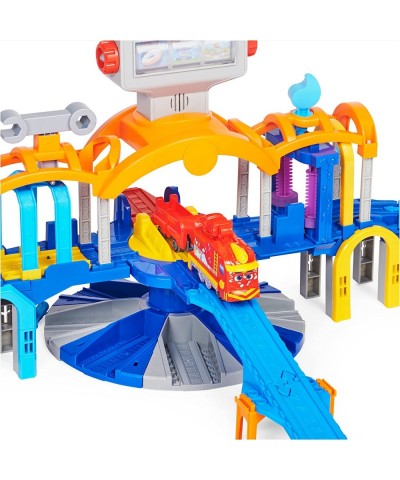 Mighty Express Mission Station Playset with Exclusive Freight Nate Toy Train Lights and Sounds $64.45 Play Figure Playsets