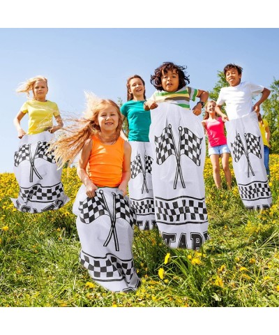 12 Pieces Potato Sack Race Bags Race Car Party Favors Outdoor Lawn Games Potato Sack Race Jumping Bags Race Car Themed Party ...