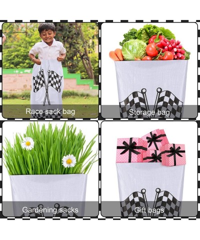 12 Pieces Potato Sack Race Bags Race Car Party Favors Outdoor Lawn Games Potato Sack Race Jumping Bags Race Car Themed Party ...