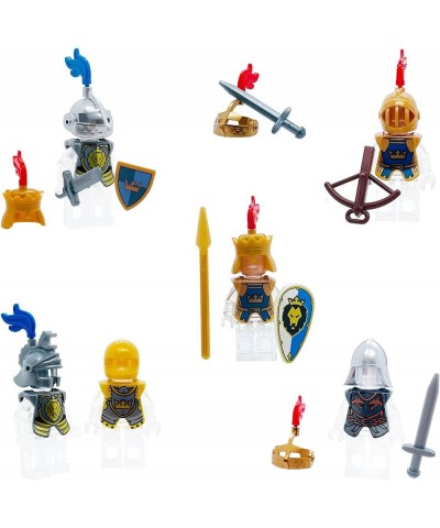 Medieval Knight Weapons Pack Accessories Set Building Block Toy Armor Helmet Shield Bow Arrow Designed for Mini Figures Gift ...