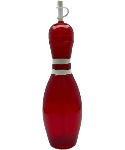 Large Bowling Pin Water Bottles Red - 6 Pack $81.79 Kids' Party Tableware