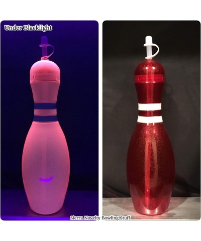 Large Bowling Pin Water Bottles Red - 6 Pack $81.79 Kids' Party Tableware