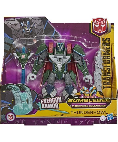 Bumblebee Cyberverse Adventures Ultra Class Thunderhowl Action Figure Energon Armor Power Up for Kids Ages 6 and Up 6.75-inch...