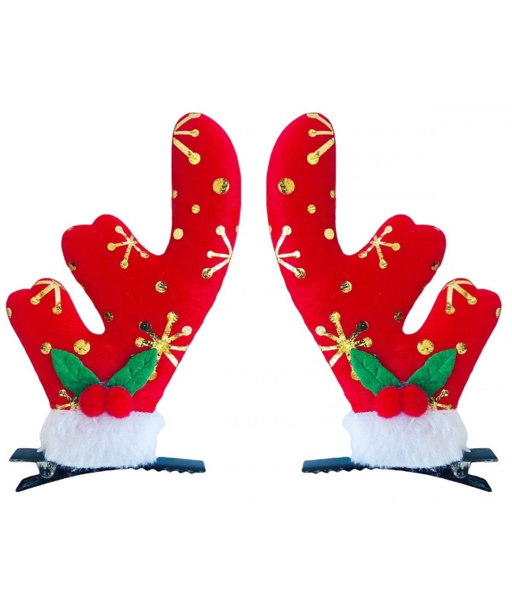 Reindeer Santa Jester Hats Christmas Headbands Hair Clip Costume Party : H15 (Reindeer Clips) $14.34 Kids' Party Hats