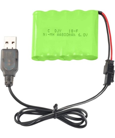 6V 800mAh NiMh Rechargeable Battery Pack with USB Charging Cord for Rc Car Off Road RC Trucks $27.63 Remote & App Controlled ...