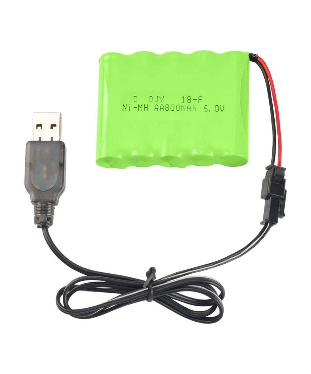 6V 800mAh NiMh Rechargeable Battery Pack with USB Charging Cord for Rc Car Off Road RC Trucks $27.63 Remote & App Controlled ...