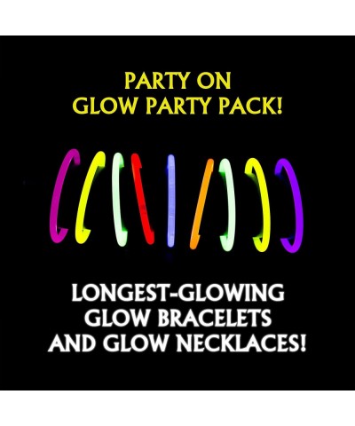 Glow Sticks Bulk Party Supplies. 100 Pack. 8 Inch Glow in the Dark Sticks Light Up Party Favors. Neon Glow Bracelets and Glow...