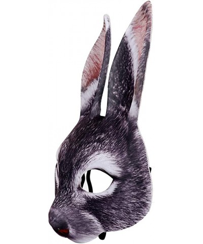 Halloween Easter Carnival Party Masquerade EVA Half Face Rabbit Mask $17.18 Kids' Dress-Up Accessories