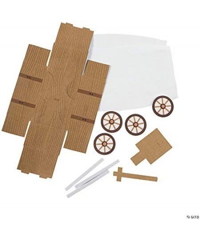 3D Western Covered Wagon Craft Kit - Makes 12 - Craft Kits and Activities for Kids $33.47 Craft Kits