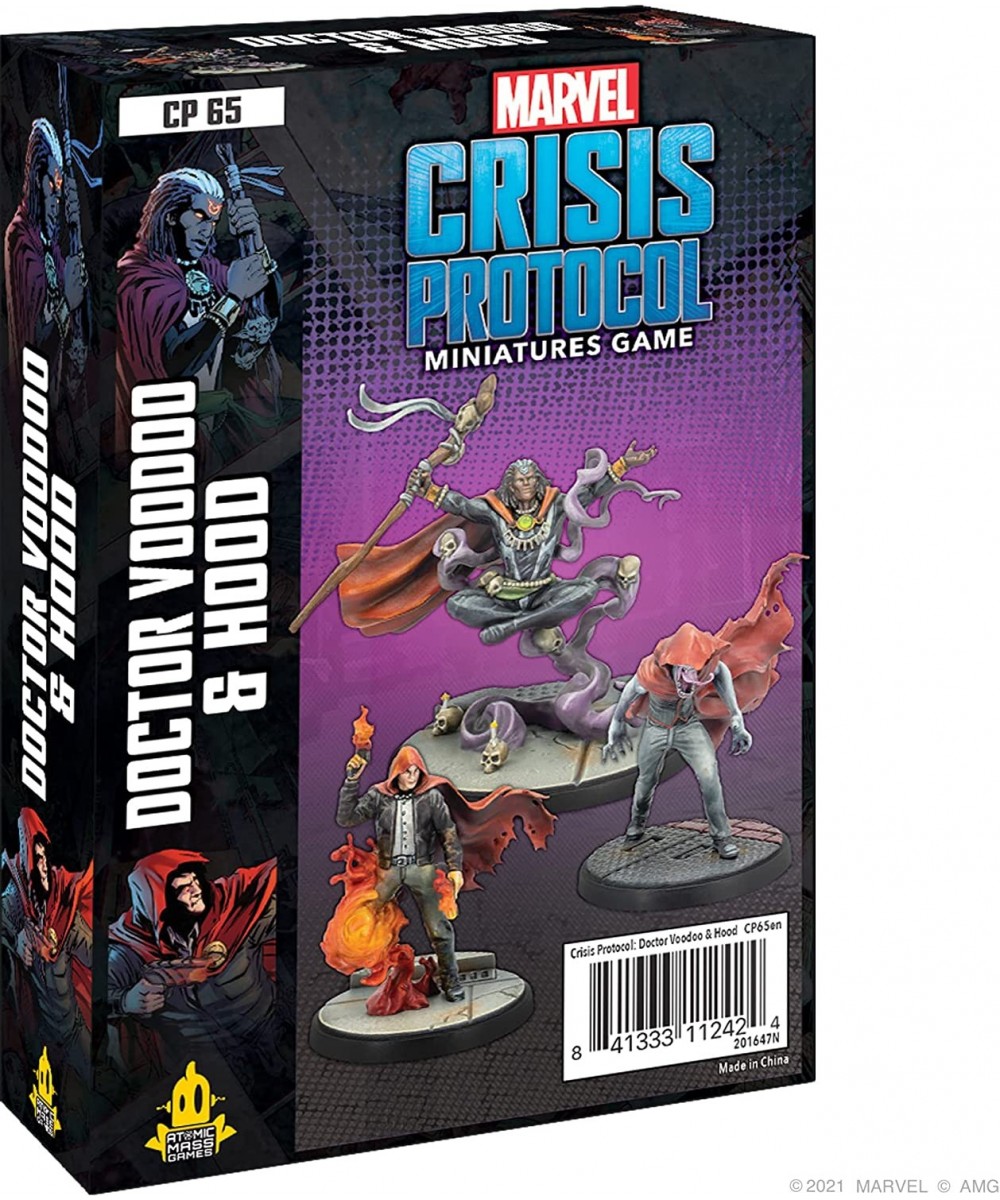 Marvel Crisis Protocol Doctor Voodoo & Hood Character Pack | Miniatures Battle Game for Adults and Teens | Ages 14+ | 2 Playe...