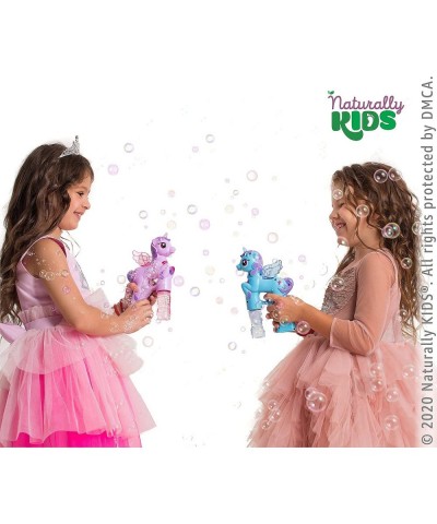 Unicorn Bubble Gun for Toddlers Set of 2 Musical Automatic Bubble Machine for Kids Unicorn Bubble Blower Machine for Toddlers...