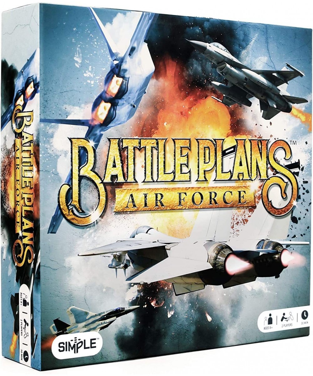 Battle Plans Air Force a Classic Family Strategy Board Game. Compare to Stratego* with Pre Applied Stickers $43.88 Board Games