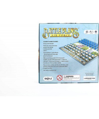 Battle Plans Air Force a Classic Family Strategy Board Game. Compare to Stratego* with Pre Applied Stickers $43.88 Board Games