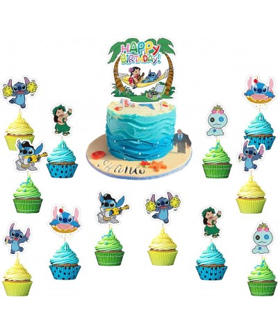 25pcs Lilo and Stitch Cake Topper Lilo and Stitch birthday cake decoration Lilo and Stitch theme party supplies $16.70 Kids' ...