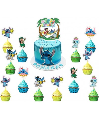 25pcs Lilo and Stitch Cake Topper Lilo and Stitch birthday cake decoration Lilo and Stitch theme party supplies $16.70 Kids' ...