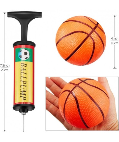 8 Pieces Mini Basketball Mini Hoop Basketballs Pool Basketball Toys with Inflation Pump for Beach Pool Sports Game Party Supp...