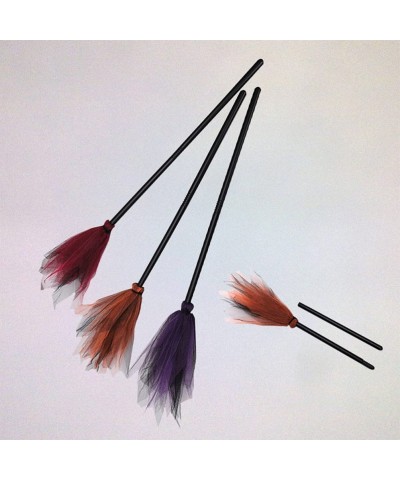 Halloween Witch Broom Props Kids Witch Broomstick Halloween Broomstick Witch Costume Accessories Halloween Cosplay Accessory ...