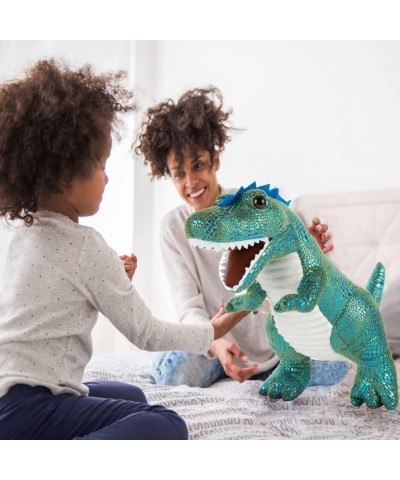 T-Rex Dinosaur Stuffed Animal Plush Toys 14.5” Soft & Cuddly Plush Dinosaur Pillow Toy Gifts for Boys Girls Kids Room Decorat...