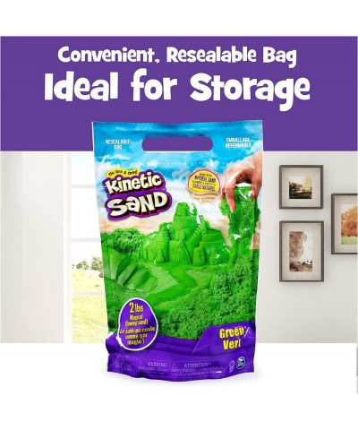 Kinetic Sand The Original Moldable Sensory Play Sand Toys for Kids Green 2 lb. Resealable Bag Ages 3+ $15.63 Kids' Drawing & ...