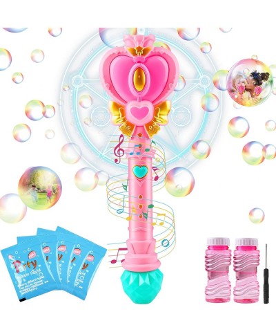 Bubble Wand Machine for Kids Automatic Electric Toys for Girl Princess Bubble Wand Maker Blower 2022 Musical&Light Up Bubble ...