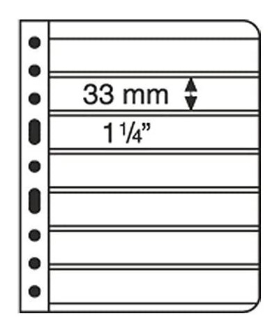 VARIO 7C Stamp Stock Pages -5 Pages $20.49 Collectible Postage Stamps