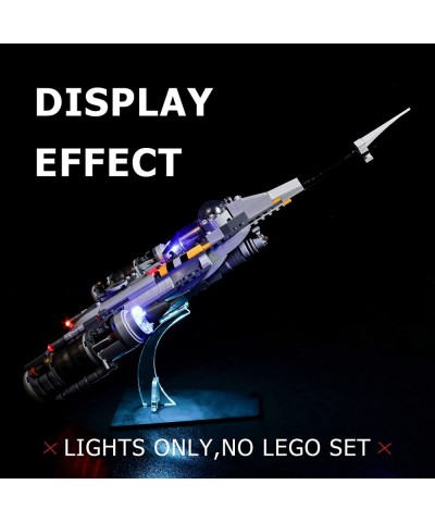 Lights for Lego Starship 75325 Building Kit Third Party Led Lighting Kit Compatible with Lego 75325 N-1 Starfighter Set (Only...