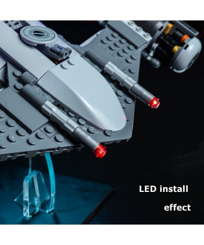 Lights for Lego Starship 75325 Building Kit Third Party Led Lighting Kit Compatible with Lego 75325 N-1 Starfighter Set (Only...