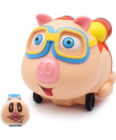 Remote Control Piggy 2.4G RC Electronic Pet with Spray Steam Intelligent Interactive Pig Toys Sound and Light for Children Ag...