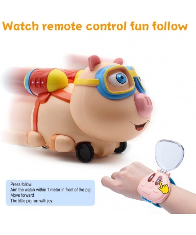 Remote Control Piggy 2.4G RC Electronic Pet with Spray Steam Intelligent Interactive Pig Toys Sound and Light for Children Ag...