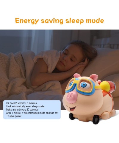 Remote Control Piggy 2.4G RC Electronic Pet with Spray Steam Intelligent Interactive Pig Toys Sound and Light for Children Ag...