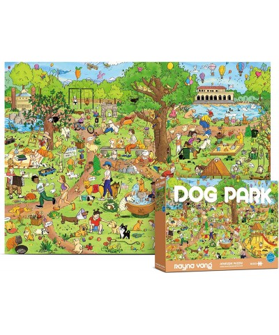 1000 Piece Puzzle for Adults Dog Park Jigsaw Puzzles 1000 Pieces - 1000 Pieces High Resolution Matte Finish Smooth Edging No ...