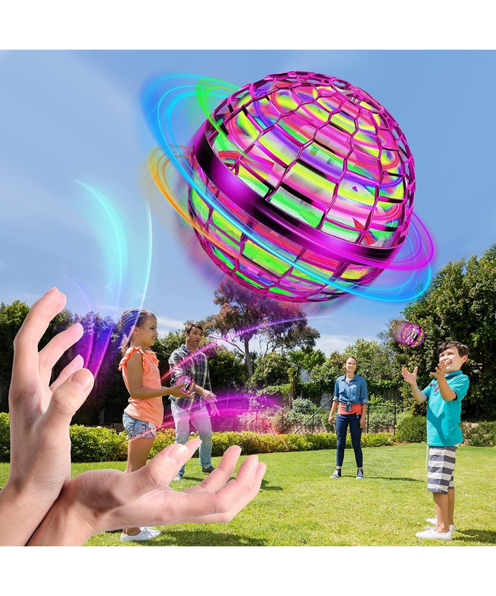 Flying Orb Ball 2022 Upgraded Flying Hover Ball Toy for Kids Magic Nebula Orb 361° Rotating Soaring UFO Drone Rechargeable Bo...