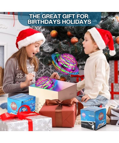 Flying Orb Ball 2022 Upgraded Flying Hover Ball Toy for Kids Magic Nebula Orb 361° Rotating Soaring UFO Drone Rechargeable Bo...