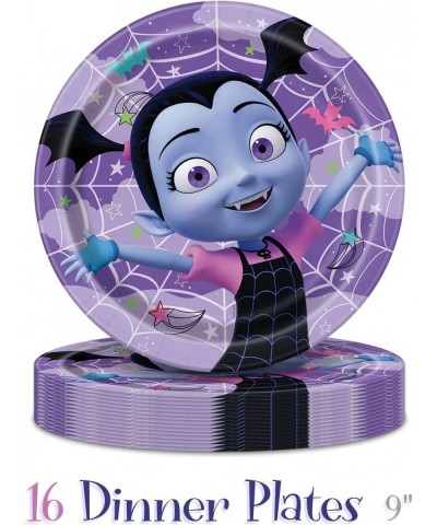 Vampirina Birthday Party Supplies | Vampirina Party Decorations Includes Vampirina Table Cloth Party Plates Happy Birthday Ba...