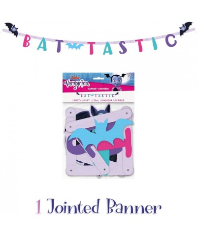 Vampirina Birthday Party Supplies | Vampirina Party Decorations Includes Vampirina Table Cloth Party Plates Happy Birthday Ba...