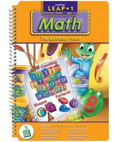 LeapPad: Leap 1 Math - Birthday Hunt Interactive Book and Cartridge $61.12 Electronic Learning & Education Toys