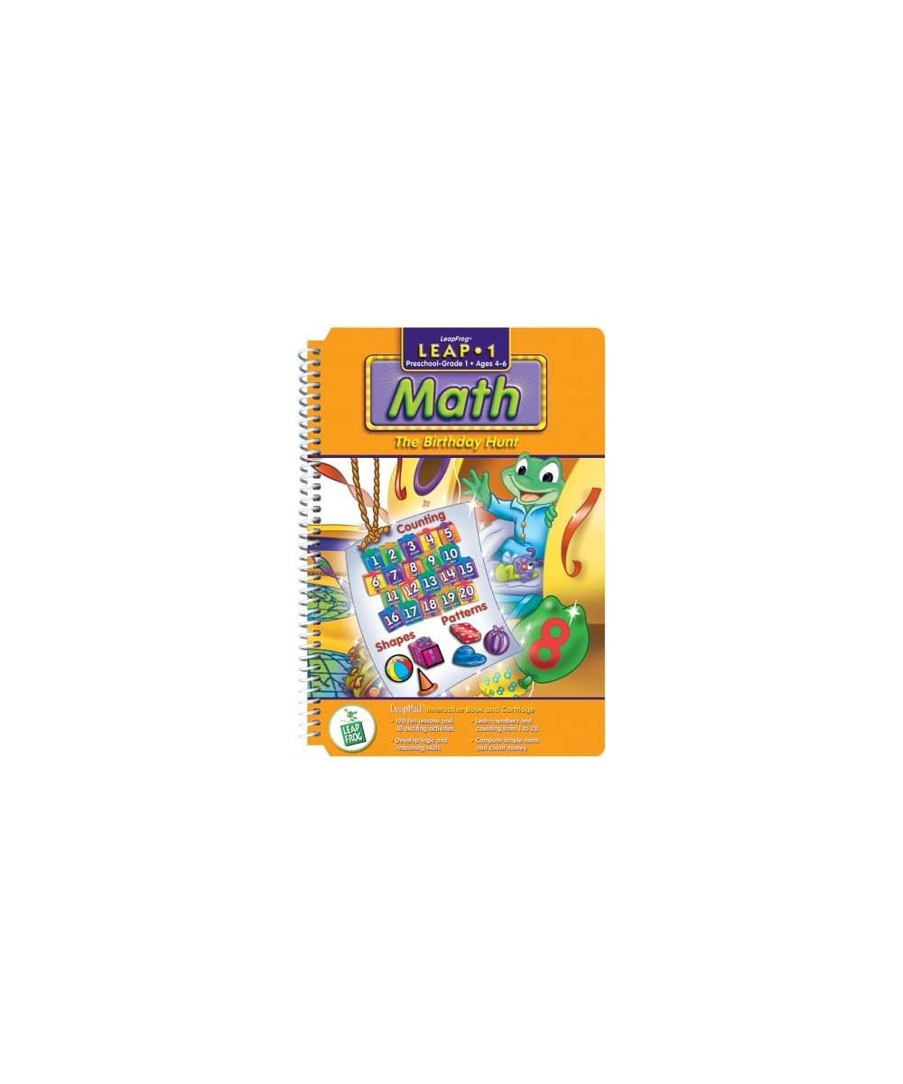 LeapPad: Leap 1 Math - Birthday Hunt Interactive Book and Cartridge $61.12 Electronic Learning & Education Toys