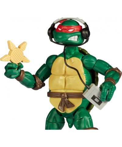 2 Pack | Teenage Mutant Ninja Turtles Raphael Vs Stranger Things Hopper Action Figures | 6'' and Turtle with Articulation P81...