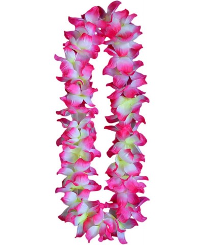 6pcs Thickened Hawaiian Leis for Hula Dance Luau Party Floral Necklace Leis for Party Supplies Favors Celebrations and Decora...