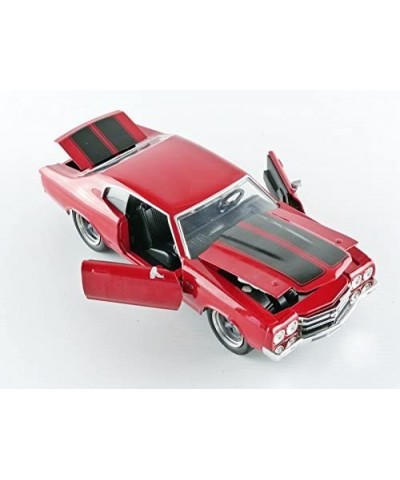 & Furious Dom's Chevy Chevelle SS Die-cast Car Toys for Kids and Adults Fast & Furious Movie 1- 1:24 Diecast - '70 Chevy Chev...