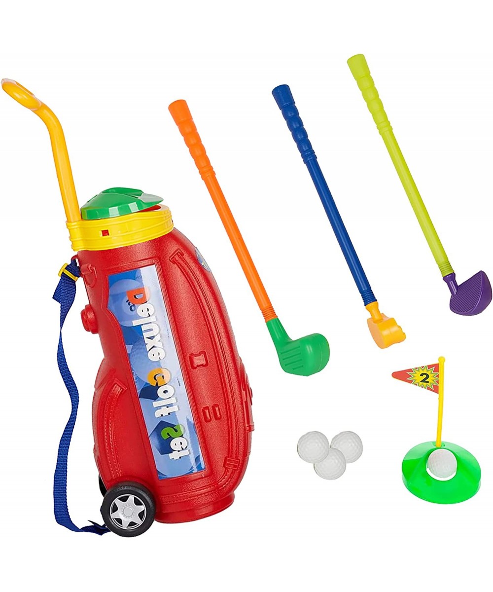 COLORTREE Easy Hit Kid's Toy Golf Clubs Deluxe Set Sport Golf Cart- Outdoors Children's Sports Toys Mini Golf $47.15 Toy Spor...