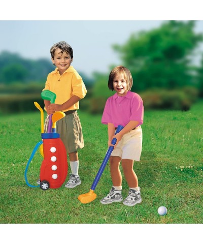 COLORTREE Easy Hit Kid's Toy Golf Clubs Deluxe Set Sport Golf Cart- Outdoors Children's Sports Toys Mini Golf $47.15 Toy Spor...