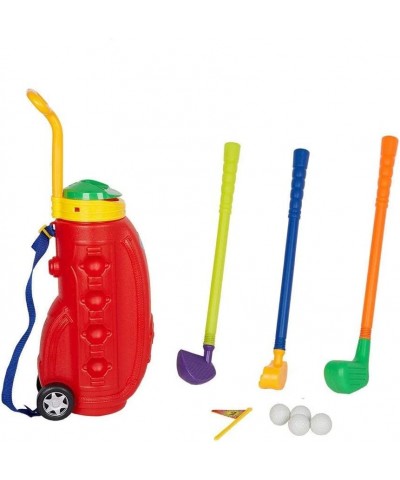 COLORTREE Easy Hit Kid's Toy Golf Clubs Deluxe Set Sport Golf Cart- Outdoors Children's Sports Toys Mini Golf $47.15 Toy Spor...