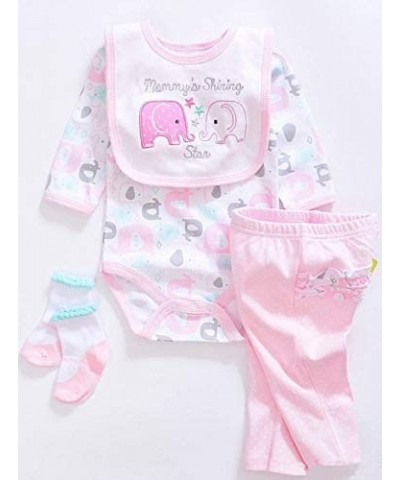 4 Pieces Reborn Doll Baby Girl Clothing for 20-23 Inches Reborn Baby Dolls Clothes Set for Handmade Cotton $27.25 Dolls