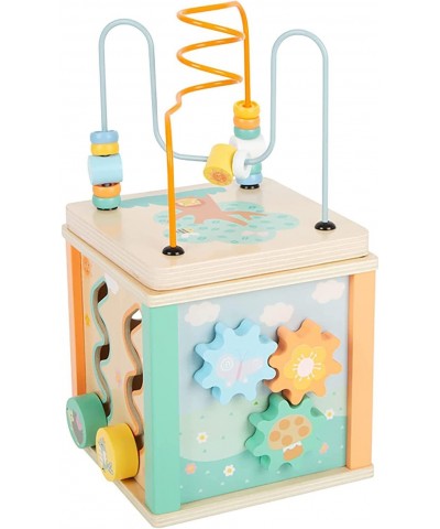 Pastel Activity Cube-Montessori Wooden Toys for Boys and Girls Ages 12+ Months-Perfect for Birthdays and Holidays Multi $59.4...