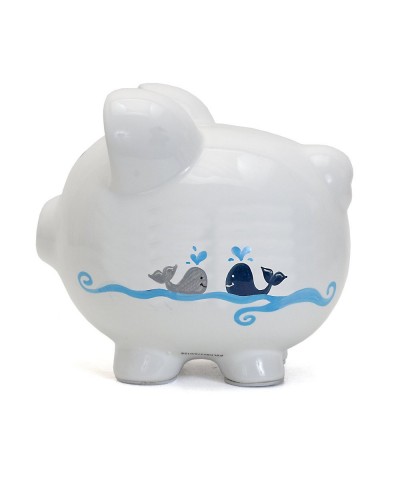 Ceramic Piggy Bank for Boys Noah's Ark $55.71 Kids' Money Banks